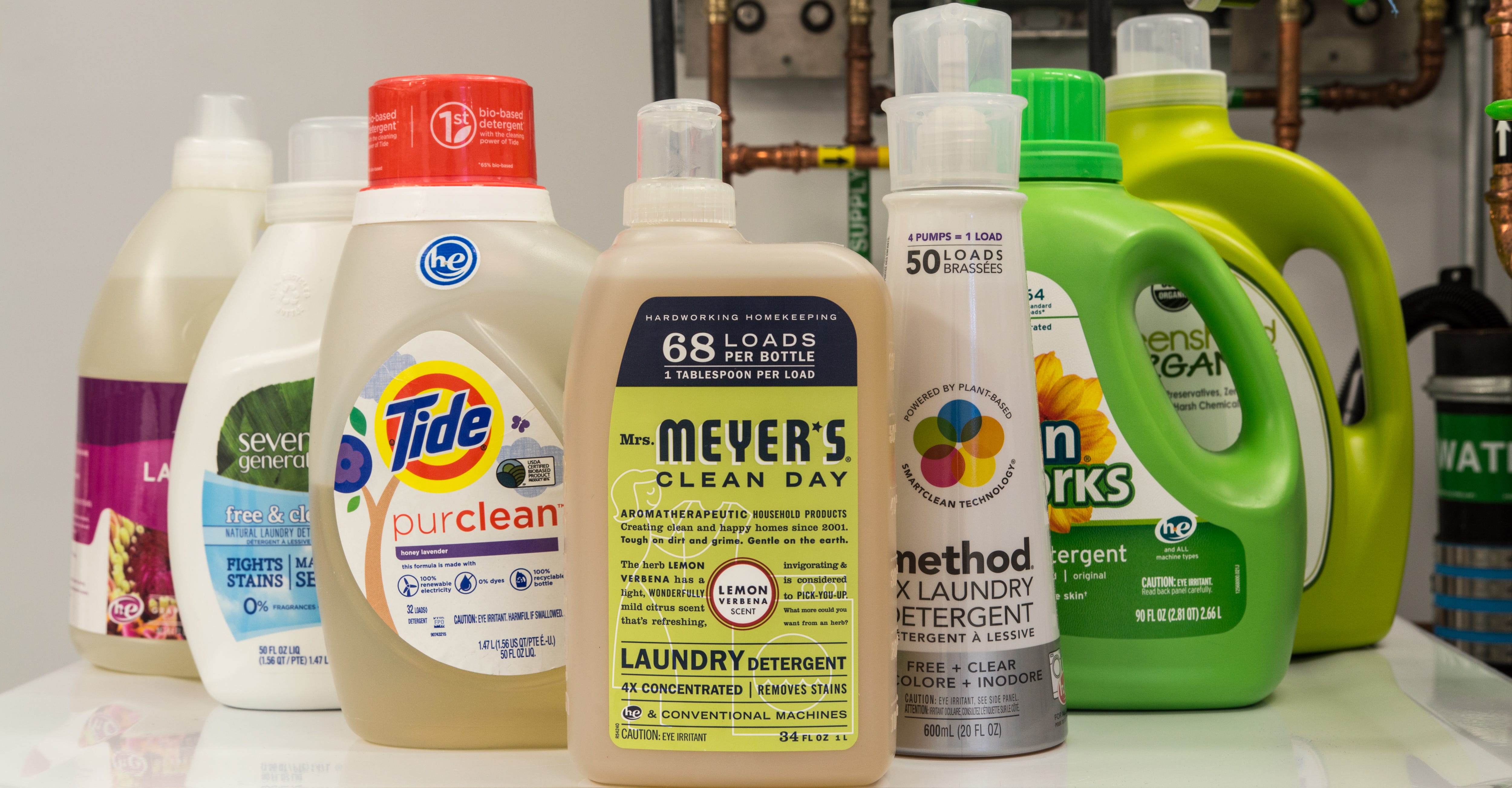 list of laundry detergents